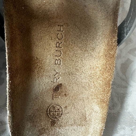 Tory Burch Silver and Brown Sandals - Picture 7 of 14